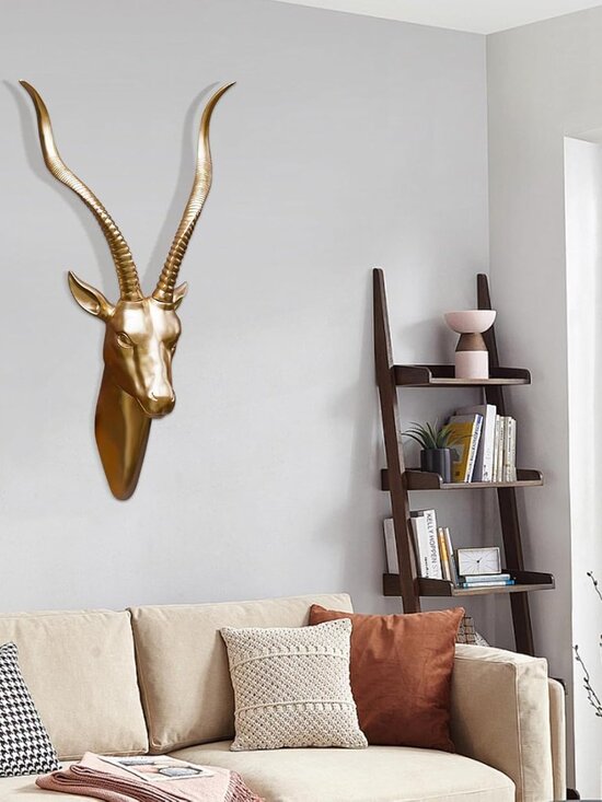 Other - Antelope Vintage Wall Sculpture Statue Wall Decor